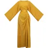 Miss Fm Women's Gold / Yellow / Orange Honey Maxi Dress  In Mustard In Green