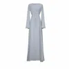 Miss Fm Women's White / Neutrals Opal Faux-corset Maxi - Ivory In White/green