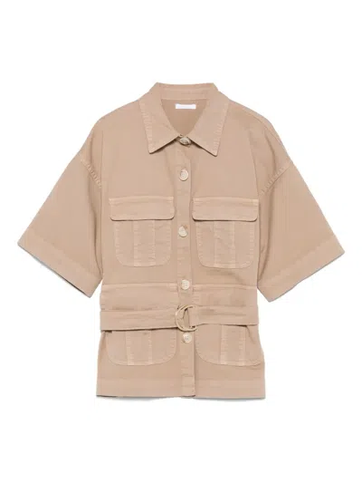 Miss Grant Kids' Belted Trench Coat In Neutrals