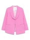 Miss Grant Single-breasted Blazer In Pink