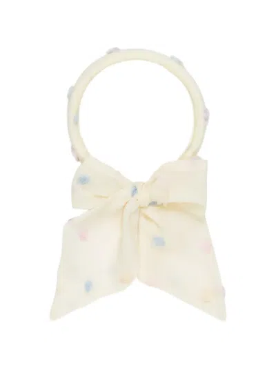Miss Grant Kids' Bow-appliqué Headband In Pink