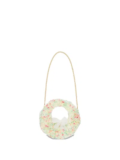 Miss Grant Kids' Bow Chain Bag In Neutral