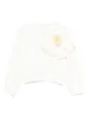 Miss Grant Bow-embellished Blouse In White