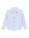 Miss Grant Button-down Long-sleeve Shirt In Blue