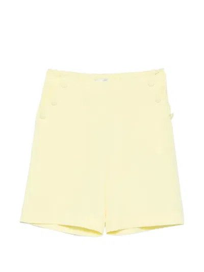 Miss Grant Kids' Button-embellishment Shorts In Multi