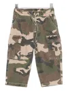 Miss Grant Camouflage Cargo Trousers In Green
