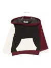 Miss Grant Colour-block Hoodie In Black