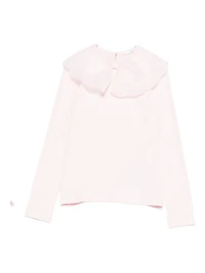 Miss Grant Cotton Blouse In Pink