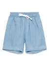 Miss Grant Drawstring Shorts In Blue