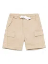 Miss Grant Drawstring Shorts In Neutrals