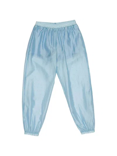 Miss Grant Elasticated Trousers In Blue