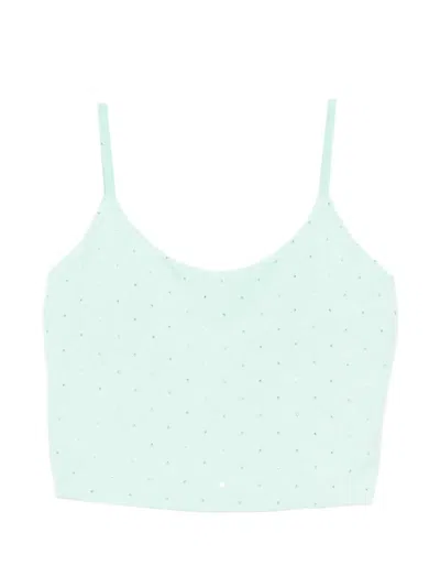 Miss Grant Kids' Embellished Top In Blue