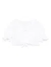 Miss Grant Embroidered Blouse In White