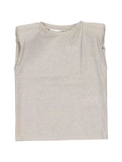 Miss Grant Kids' Glitter-effect T-shirt In Pink