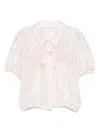 Miss Grant Graphic-print Shirt In White