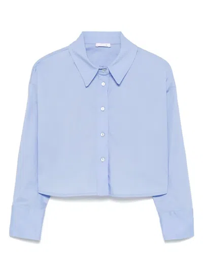 Miss Grant Kids' Long-sleeve Shirt In Blue