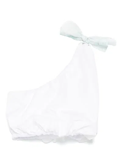 Miss Grant Babies' One-shoulder Top In White