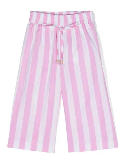 Miss Grant Kids' Pantaloni A Righe In Variante Unica