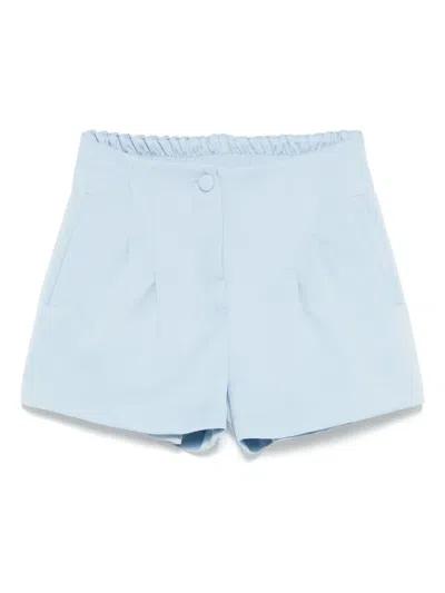 Miss Grant Pleat-detailed Shorts In 蓝色