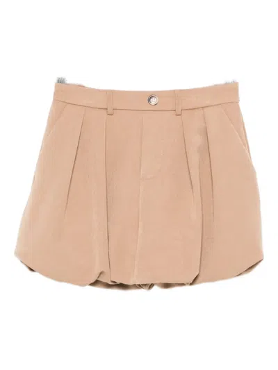 Miss Grant Kids' Pleated Casual Skirt In Neutral