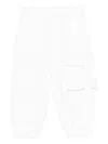Miss Grant Pocket-cuffed Trousers In White