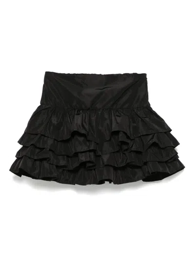 Miss Grant Kids' Ruffle Skirt In Black