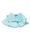 Miss Grant Ruffle Skirt In Blue