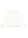 Miss Grant Ruffled-collar Blouse In White
