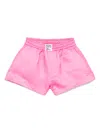 Miss Grant Satin Shorts In Pink