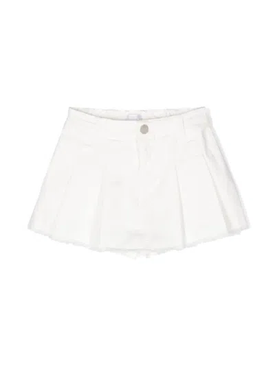 Miss Grant Kids' Shorts Bianchi In White
