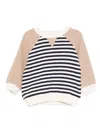 Miss Grant Striped Crewneck Sweater In Multi