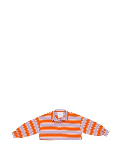Miss Grant Kids' Striped Top In Multi