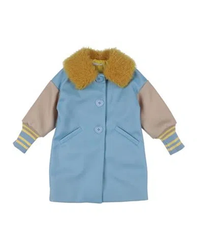 Miss Grant Babies'  Toddler Girl Coat Sky Blue Size 6 Polyester