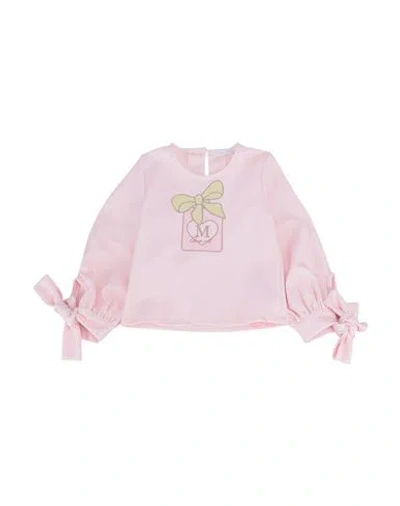 Miss Grant Babies'  Toddler Girl Sweatshirt Pink Size 6 Polyester, Elastane