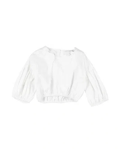 Miss Grant Babies'  Toddler Girl Top White Size 6 Cotton