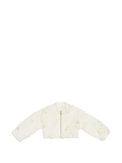 Miss Grant Zip-up Jacket In Neutral