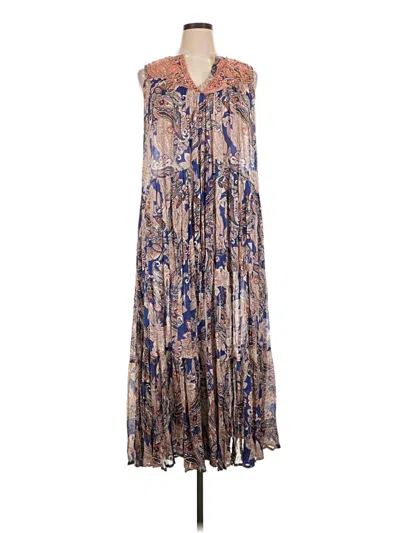 Pre-owned Miss June Casual Dress In Blue