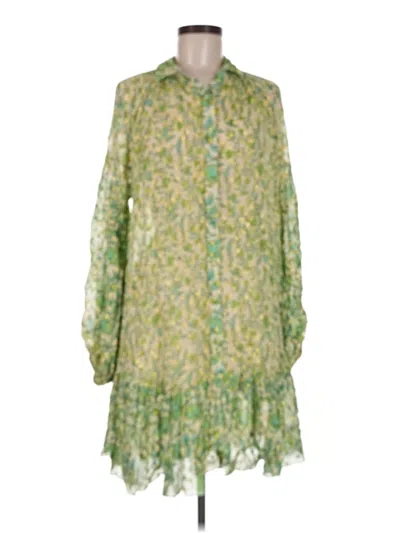 Pre-owned Miss June Casual Dress In Green