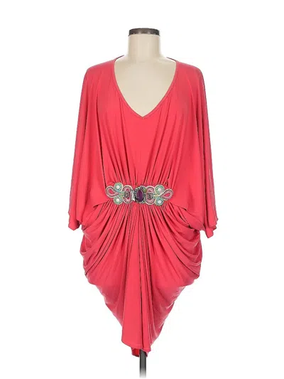 Pre-owned Miss June Cocktail Dress In Red