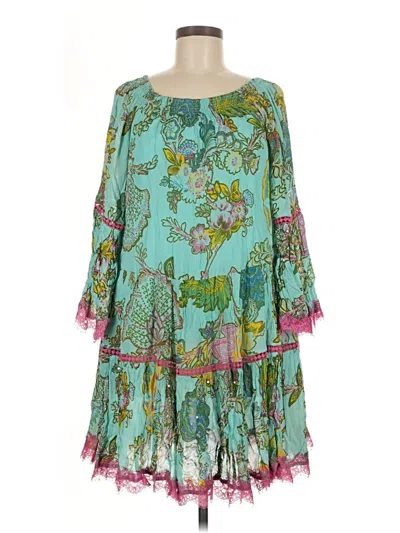 Pre-owned Miss June Cocktail Dress In Teal