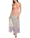 Miss June Crochet Bodice Maxi Dress