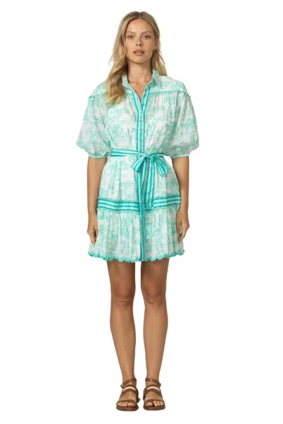 Miss June Elma Short Dress In Multi