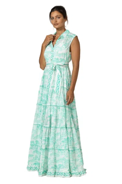 Miss June Gabie Long Dress In Multi