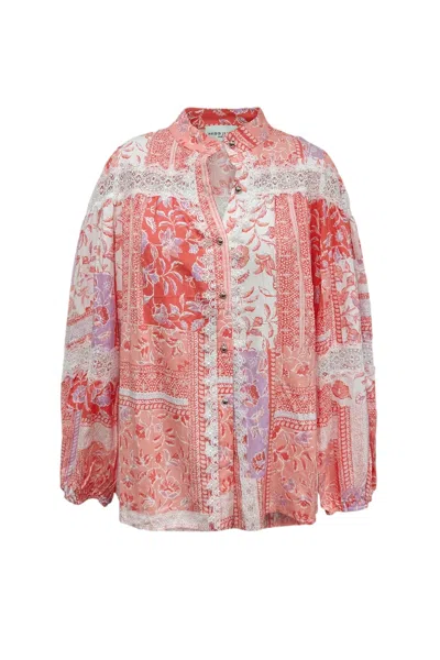 Miss June Gianna Shirt In Pink