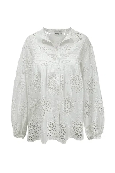 Miss June Hazal Shirt In Gray