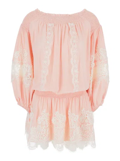 Miss June Laurel Dress In Pink