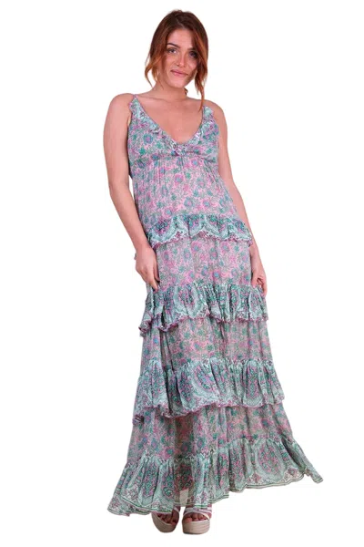 Miss June Long Dress Pamela In Multi
