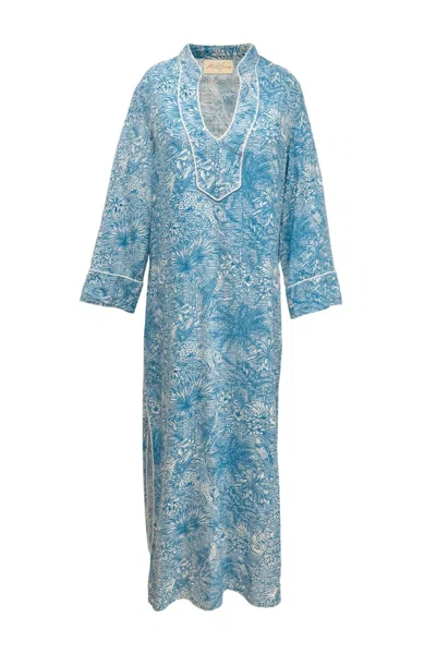 Miss June Lulu Long Dress In Gray