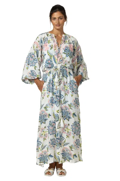Miss June Raphy Long Dress In Multi