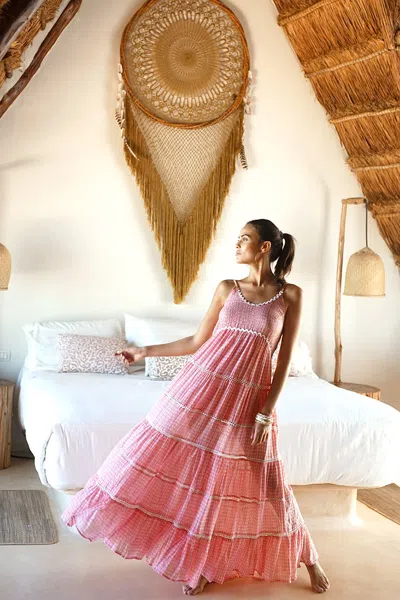 Miss June Robe Dress Manly Pink